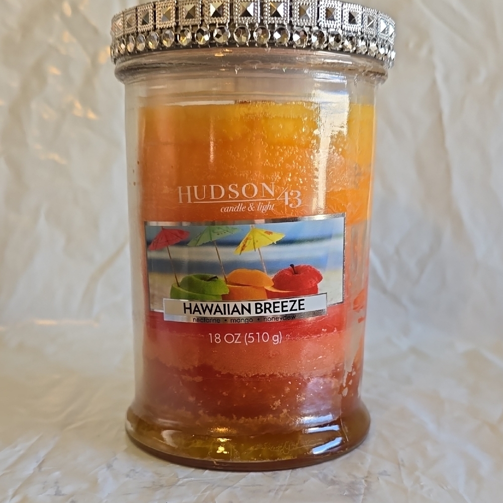Hudson  Hawaiian Breeze Candle - Orange and Yellow New X Large 18oz